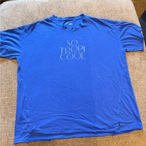 Aerie Blue 'So Tropi Cool' Women's Tee